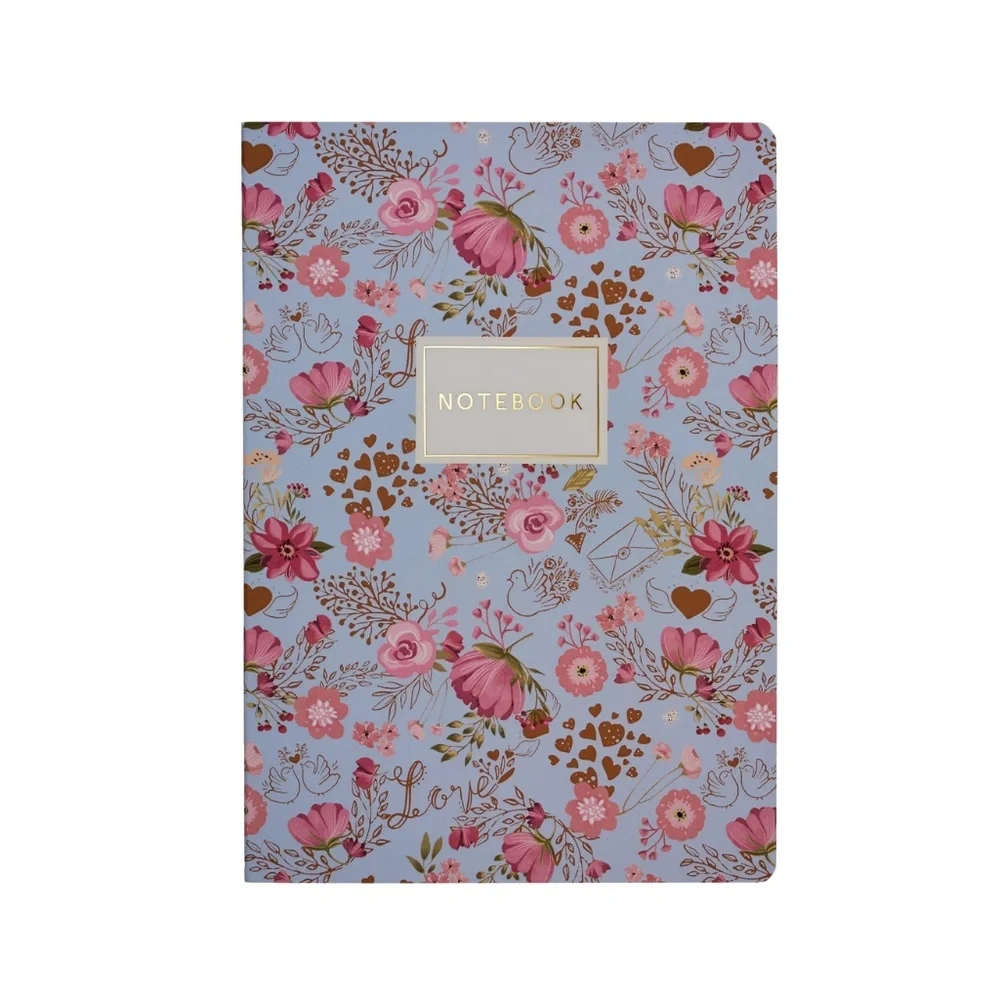 2 Pack Gorgeous Floral Journals - BV by Bruno Visconti - Amazing Unique Gift